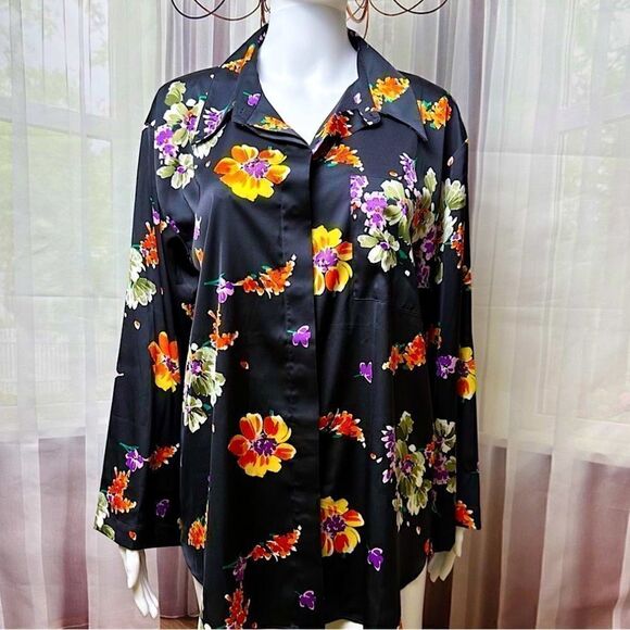 ɴᴡᴛ ꜱᴀᴠᴀɢᴇ x ꜰᴇɴᴛʏ ꜱᴀᴛɪɴ ᴡᴀʀᴍ ꜰʟᴏʀᴀʟ ᴏᴠᴇʀꜱɪᴢᴇᴅ ꜰɪᴛ ꜱʟᴇᴇᴘ ꜱʜɪʀᴛ ᴘᴊ ᴛᴏᴘ - Picture 1 of 17